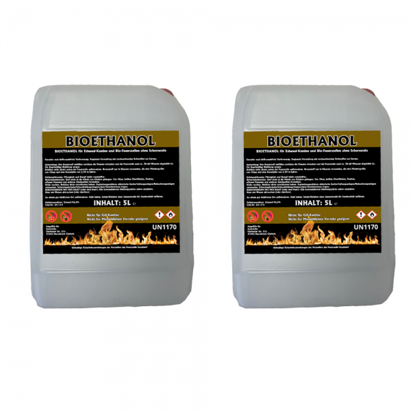 Bioethanol 10L 96.6% Kaminethanol Premium